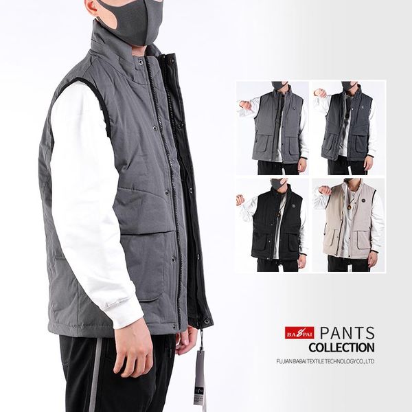 men's vests bapai street fashion sleeveless jacket polyester casual vest shirt outdoor fishing autumn comfortable windbreaker, Black;white
men's vests bapai street fashion sleeveless jacket polyester casual vest shirt outdoor fishing autumn comfortable windbreaker, Black;white