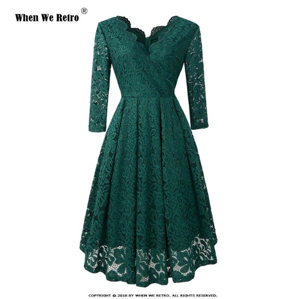 casual dresses when we retro long sleeve dress ay8111 ladies cross v neck swing purple blue black green red elegant lace, Black;gray
casual dresses when we retro long sleeve dress ay8111 ladies cross v neck swing purple blue black green red elegant lace, Black;gray
