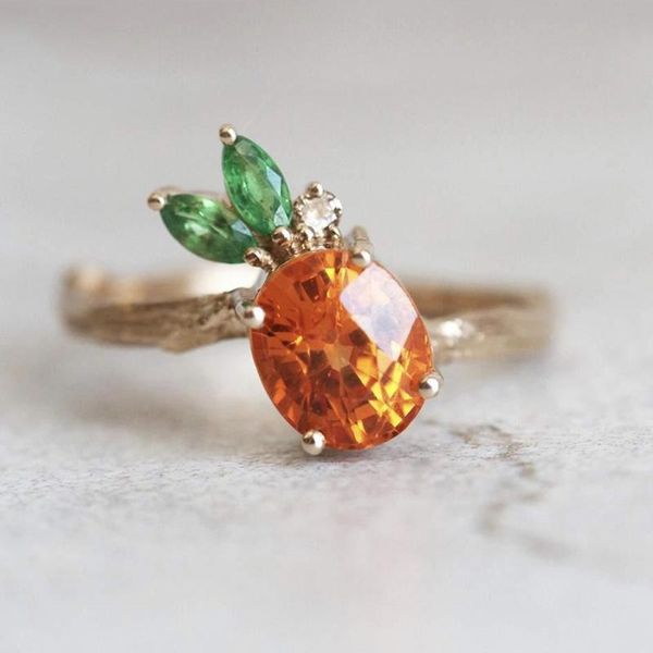 cluster rings 2021 creative pineapple shape women's jewelry inlaid rhinestones zircon ring for girl fashion women, Golden;silver
cluster rings 2021 creative pineapple shape women's jewelry inlaid rhinestones zircon ring for girl fashion women, Golden;silver