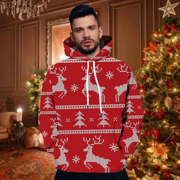 men's hoodies & sweatshirts autumn and winter christmas printed long sleeve tether hooded sweatshirt men harajuku, Black
men's hoodies & sweatshirts autumn and winter christmas printed long sleeve tether hooded sweatshirt men harajuku, Black