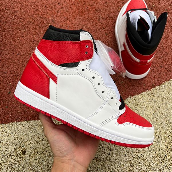 sport quality high og 1 bred patent basketball shoes white red university 1s classic bulls hyper royal men women sneakers outdoor fashion tr, Black
sport quality high og 1 bred patent basketball shoes white red university 1s classic bulls hyper royal men women sneakers outdoor fashion tr, Black