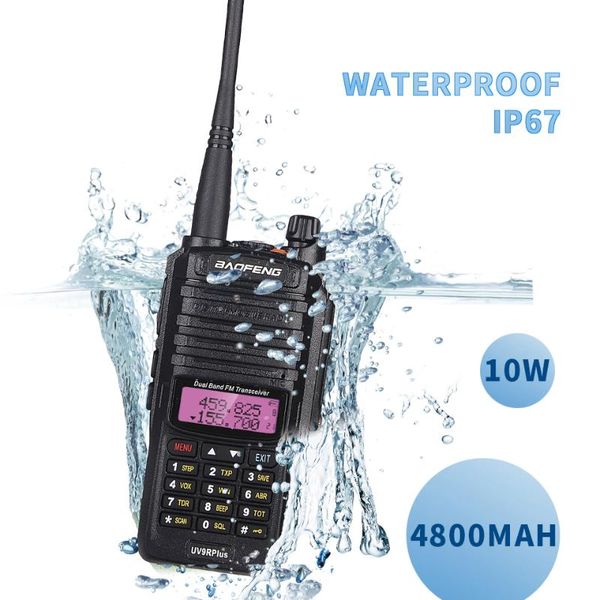 baofeng uv 9r plus two way radio dual band fm transceiver vhf uhf 10w high power walkie talkie waterproof ip67 ham
baofeng uv 9r plus two way radio dual band fm transceiver vhf uhf 10w high power walkie talkie waterproof ip67 ham