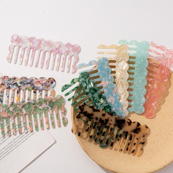 hair brushes korean fashion acetate anti-static massage combs colorful hairdressing comb brush for women girls styling tool, Silver
hair brushes korean fashion acetate anti-static massage combs colorful hairdressing comb brush for women girls styling tool, Silver
