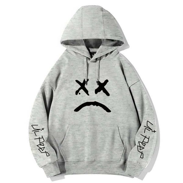 Lil peep hip hop rapper class jacket Pullover men's and women's hoodies2021, C grey sleeve
Lil peep hip hop rapper class jacket Pullover men's and women's hoodies2021, C grey sleeve
