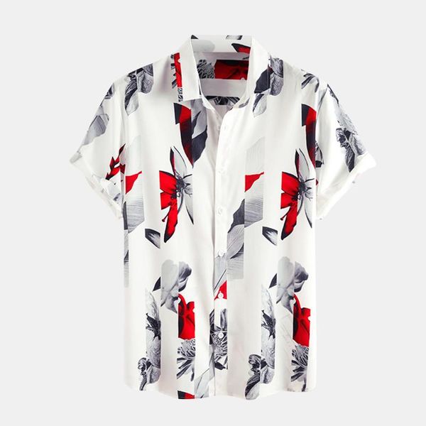 men's t-shirts men floral shirts slim fit t shirt cotton linen print short sleeve button mens fashion blouse vetement homme 2021, White;black
men's t-shirts men floral shirts slim fit t shirt cotton linen print short sleeve button mens fashion blouse vetement homme 2021, White;black
