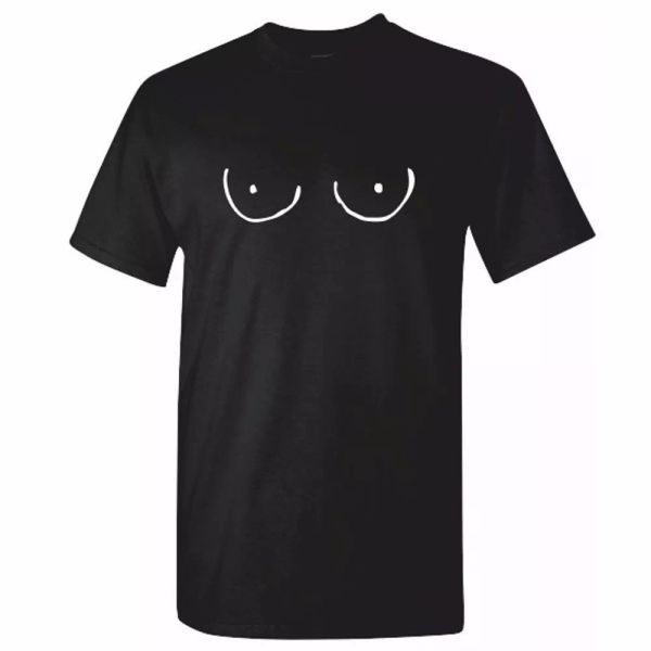 mens funny man boobs tshirt - boobies moobs t shirt titties - joke gift, White;black
mens funny man boobs tshirt - boobies moobs t shirt titties - joke gift, White;black