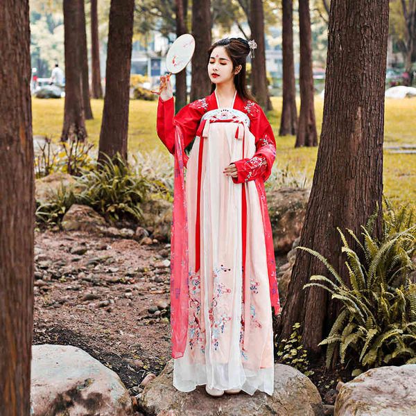 women embroidery hanfu red traditional dance costume oriental folk stage performance clothes festival outfit fairy d005, Black;red
women embroidery hanfu red traditional dance costume oriental folk stage performance clothes festival outfit fairy d005, Black;red