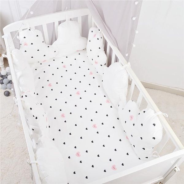 10pcs baby bed bumper for born crib protector soft cushion cot around pad safe fence kids room decoration bedding sets
10pcs baby bed bumper for born crib protector soft cushion cot around pad safe fence kids room decoration bedding sets