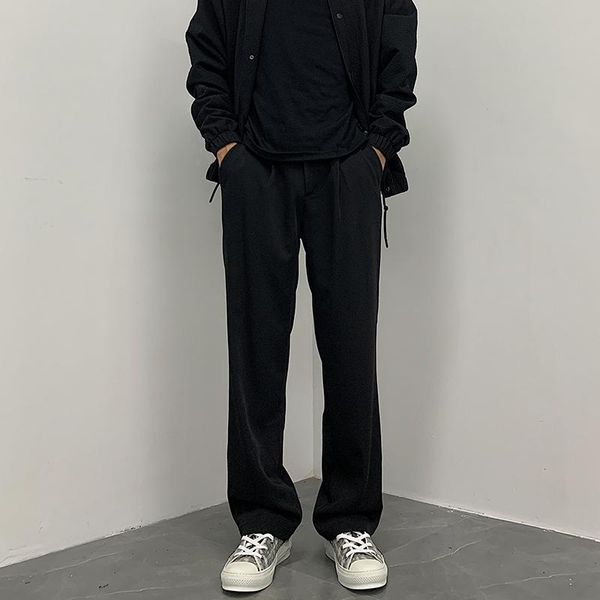 men's suits & blazers akinzhi summer ice silk thin pants drag casual high street loose straight suit wide-legged, White;black
men's suits & blazers akinzhi summer ice silk thin pants drag casual high street loose straight suit wide-legged, White;black