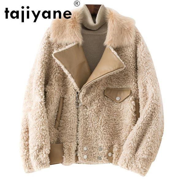 women's fur & faux coat real women 2021 100% wool jackets woman natural sheep collar female coats short abrigo mujer tn785, Black
women's fur & faux coat real women 2021 100% wool jackets woman natural sheep collar female coats short abrigo mujer tn785, Black