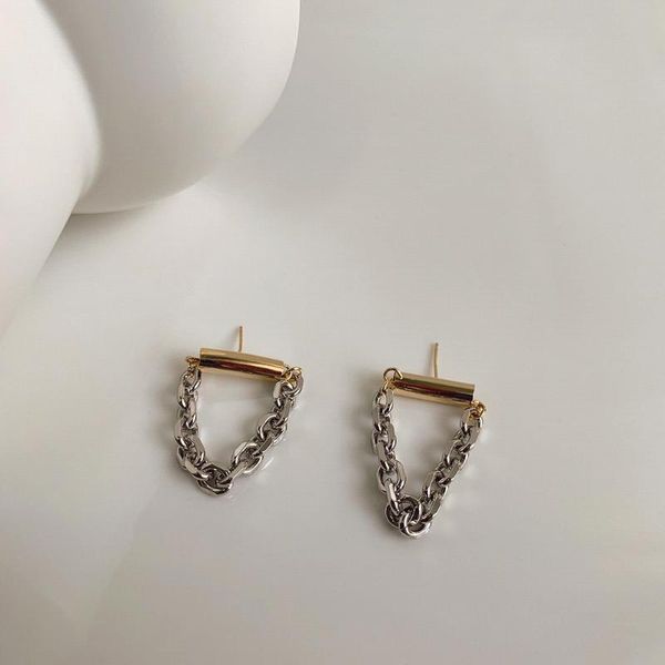 stud vintage trendy geometric women chain earrings plated statement copper, Golden;silver
stud vintage trendy geometric women chain earrings plated statement copper, Golden;silver