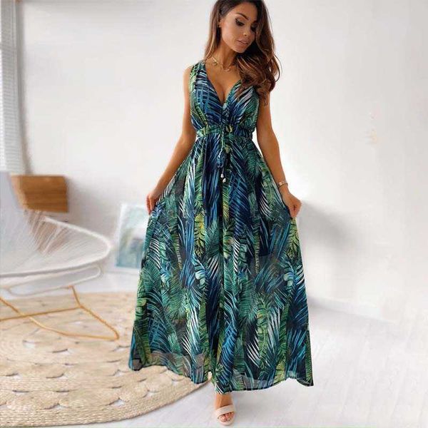 elegant print long dress women deep v neck sleeveless backless streetwear party plus size casual loose long dresses 210608, Black;gray
elegant print long dress women deep v neck sleeveless backless streetwear party plus size casual loose long dresses 210608, Black;gray