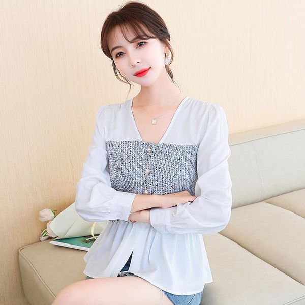full sleeve shirt womens spring chiffon high waist women shirts white 5900 women's blouses &
full sleeve shirt womens spring chiffon high waist women shirts white 5900 women's blouses &