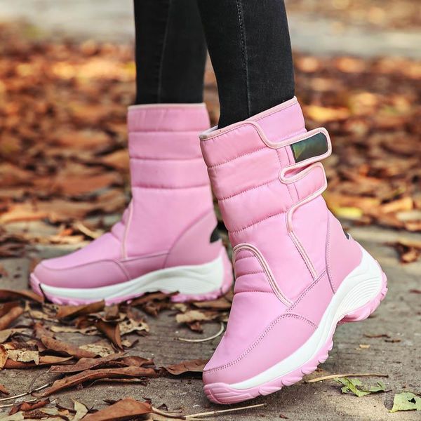 boots cagilkzel women waterproof shoes snow platform keep warm ankle winter with thick fur heels botas mujer, Black
boots cagilkzel women waterproof shoes snow platform keep warm ankle winter with thick fur heels botas mujer, Black