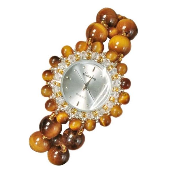 wristwatches fashion women watch jade stone quartz belt creative tiger's eyes bracelet watches for, Slivery;brown
wristwatches fashion women watch jade stone quartz belt creative tiger's eyes bracelet watches for, Slivery;brown