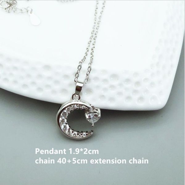 pendant necklaces 2021 choker kolye collection 100% crescent&heart cz for women fashion jewelry, Silver
pendant necklaces 2021 choker kolye collection 100% crescent&heart cz for women fashion jewelry, Silver