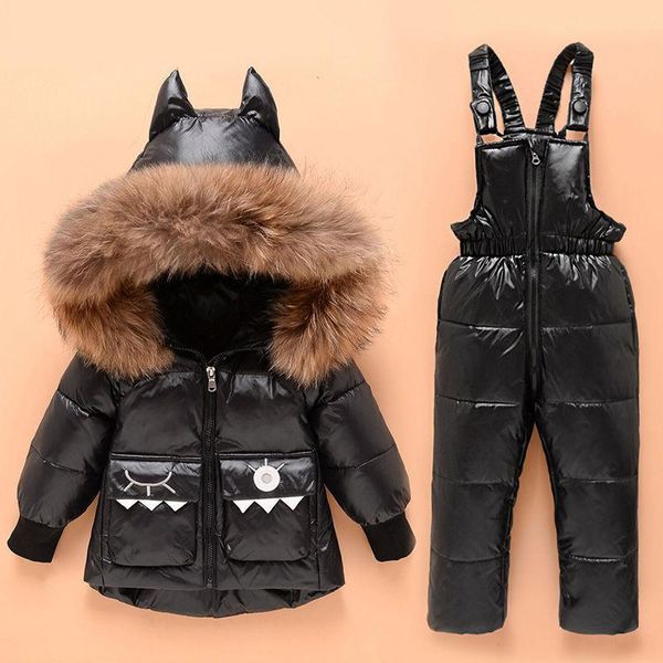 down coat children's jacket set boys and girls thick warm two-piece clothing 1-6 years old baby, Blue;gray
down coat children's jacket set boys and girls thick warm two-piece clothing 1-6 years old baby, Blue;gray