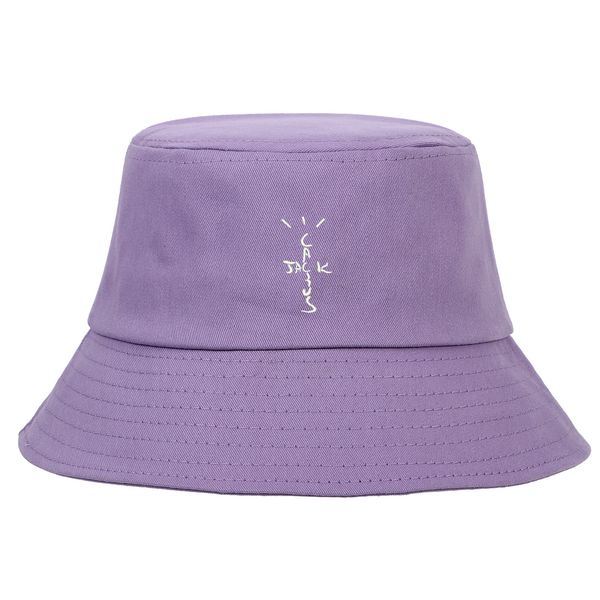 men and women bucket hat cactus jack letters embroidery caps couple travis scott hats, Blue;gray
men and women bucket hat cactus jack letters embroidery caps couple travis scott hats, Blue;gray
