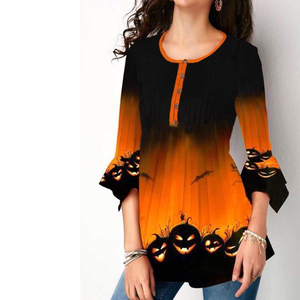 women's t-shirt autumn winter long sleeve t-shirts women streetwear fashion pumpkin lantern bat print pullover personality chic hallowe, White
women's t-shirt autumn winter long sleeve t-shirts women streetwear fashion pumpkin lantern bat print pullover personality chic hallowe, White