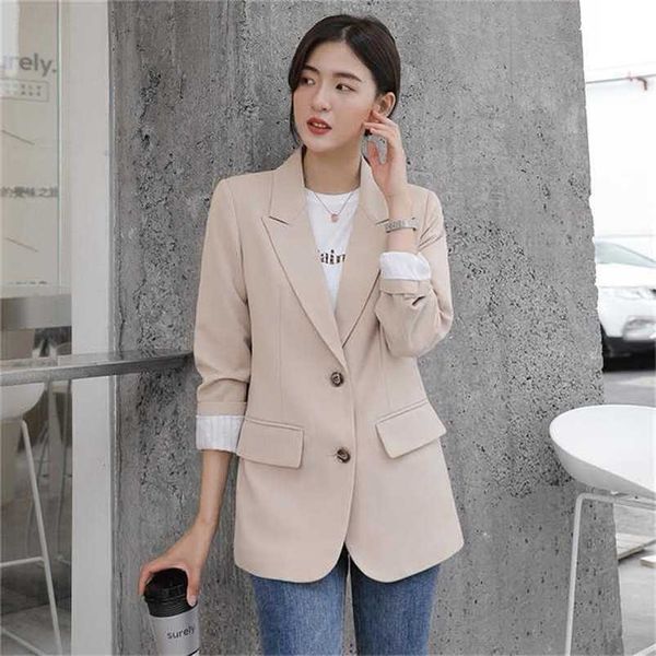 peonfly autumn fashion blazer jacket women casual korean pockets long sleeve coat office ladies solid loose blazer 211112, Black;brown
peonfly autumn fashion blazer jacket women casual korean pockets long sleeve coat office ladies solid loose blazer 211112, Black;brown