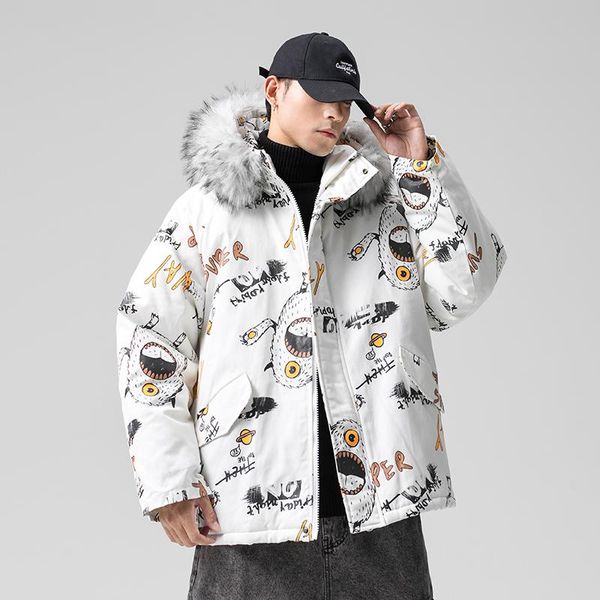 men's down & parkas coat men winter thick cotton jacket fashion cotton-padded clothes jackets male autumn causal outwear, Black
men's down & parkas coat men winter thick cotton jacket fashion cotton-padded clothes jackets male autumn causal outwear, Black