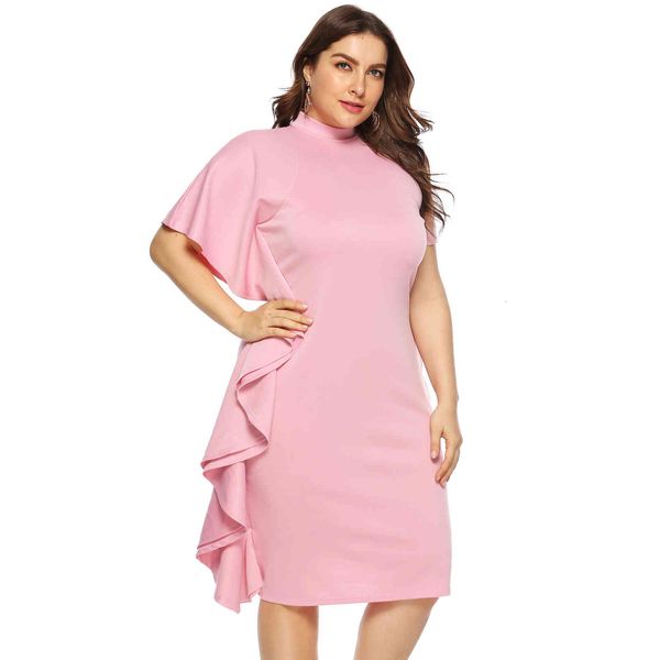 dress size big clothes fashion solid shapes frilly fine fit women's dresses summer, Black;gray
dress size big clothes fashion solid shapes frilly fine fit women's dresses summer, Black;gray