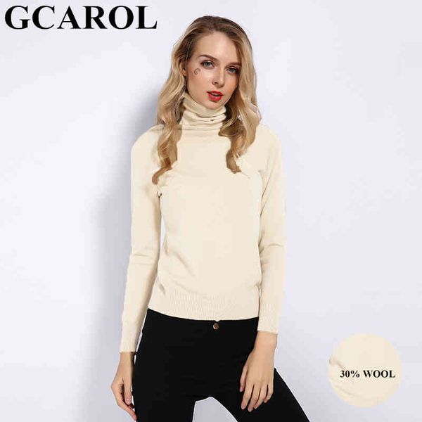 gcarol women 30% wool turtleneck slim sweater fall winter jumper render knit basic pullover solid color ol lady knitted 2xl, White;black
gcarol women 30% wool turtleneck slim sweater fall winter jumper render knit basic pullover solid color ol lady knitted 2xl, White;black