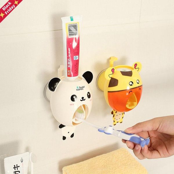 sucker convenient automatic kids toothpaste dispenser squeezer toothbrush holder set cup bathroom household gift for children bath accessory
sucker convenient automatic kids toothpaste dispenser squeezer toothbrush holder set cup bathroom household gift for children bath accessory