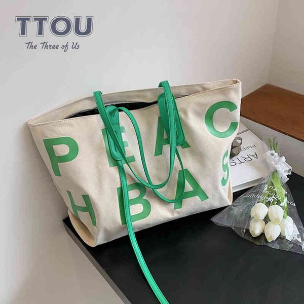 shopping bags high capacity designer canvas handbags for women fashion trending ladies brand shoulder simple letter female tote 220310
shopping bags high capacity designer canvas handbags for women fashion trending ladies brand shoulder simple letter female tote 220310