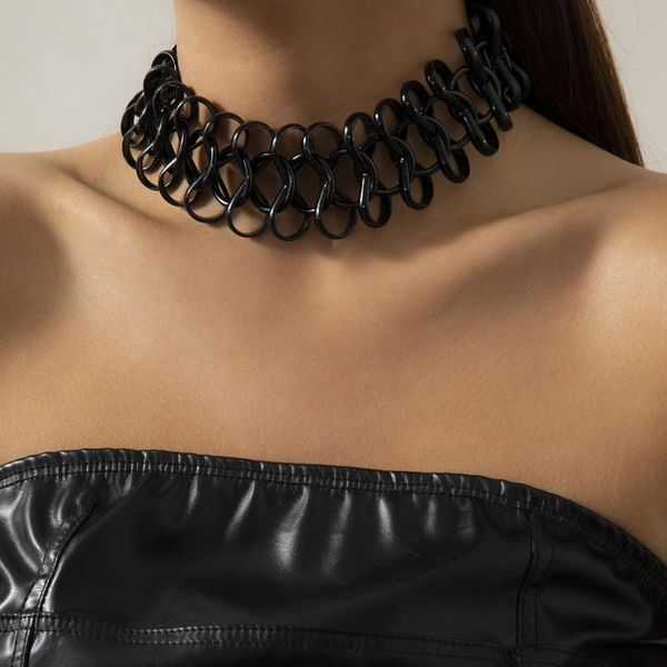 goth punk hip hop rock geometric necklace for women eight character chain gun black charms hollow female harajuku chains, Silver
goth punk hip hop rock geometric necklace for women eight character chain gun black charms hollow female harajuku chains, Silver