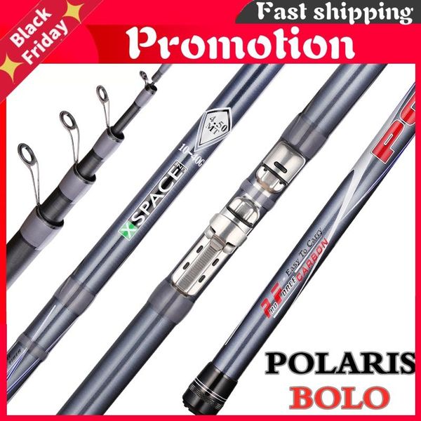 boat fishing rods polaris 3.8/4.5/5.2/6m high carbon travel ultra light spinning float 10-40g rod bolo
boat fishing rods polaris 3.8/4.5/5.2/6m high carbon travel ultra light spinning float 10-40g rod bolo