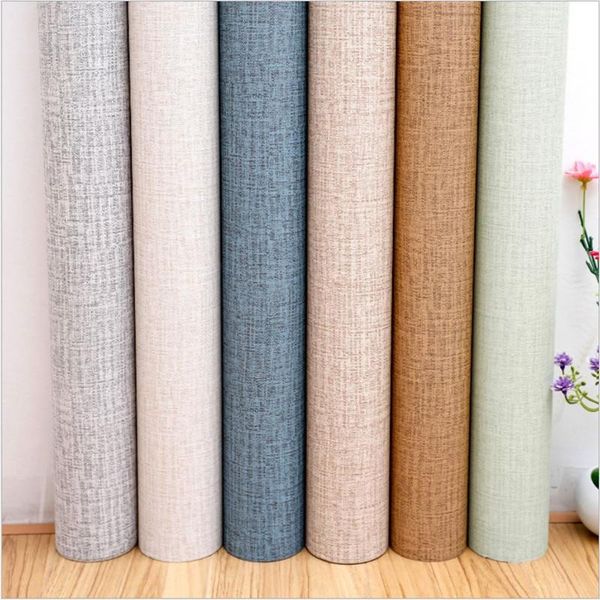 wallpapers pvc waterproof self adhesive wallpaper silk and linen embossing student dormitory bedroom decor furniture renovation
wallpapers pvc waterproof self adhesive wallpaper silk and linen embossing student dormitory bedroom decor furniture renovation
