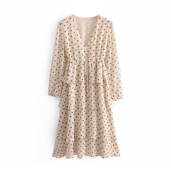casual dresses women polka dot chiffon long beach dress boho summer sleeve midi party layered cake vestidos de fiesta, Black;gray
casual dresses women polka dot chiffon long beach dress boho summer sleeve midi party layered cake vestidos de fiesta, Black;gray