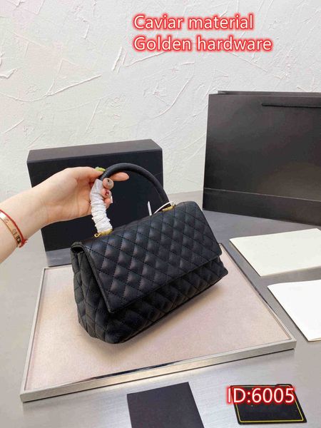 women's new classic fashion luxury designer brand handle caviar cowhide leather golden hardware shoulder cross-body handbag 80
women's new classic fashion luxury designer brand handle caviar cowhide leather golden hardware shoulder cross-body handbag 80