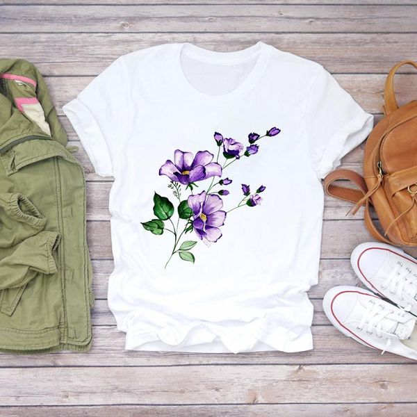 women's t-shirt women flower watercolor painting floral cute clothes summer shirt t-shirts t graphic female ladies womens tee, White
women's t-shirt women flower watercolor painting floral cute clothes summer shirt t-shirts t graphic female ladies womens tee, White