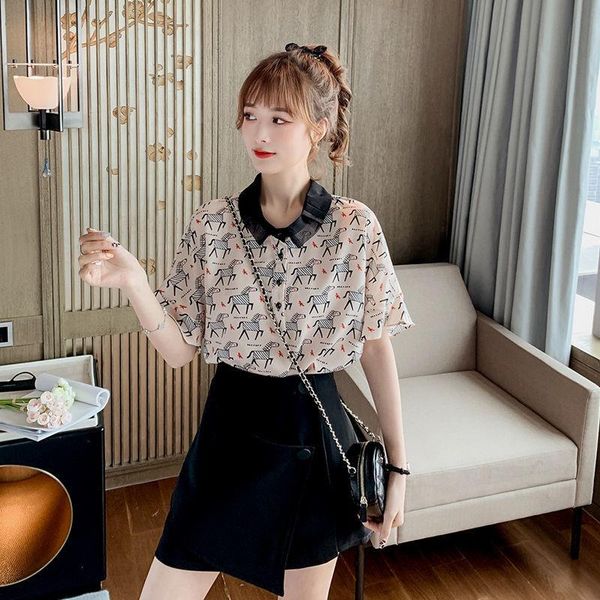 women's tracksuits fashionable clothing temperament port style printed chiffon shirt loose and versatile two piece floral suit, Gray
women's tracksuits fashionable clothing temperament port style printed chiffon shirt loose and versatile two piece floral suit, Gray