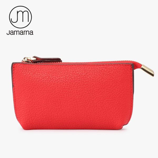 coin purses jamarna women genuine leather wallet small key chain purse multi color id case holder zipper brand, Red;black
coin purses jamarna women genuine leather wallet small key chain purse multi color id case holder zipper brand, Red;black
