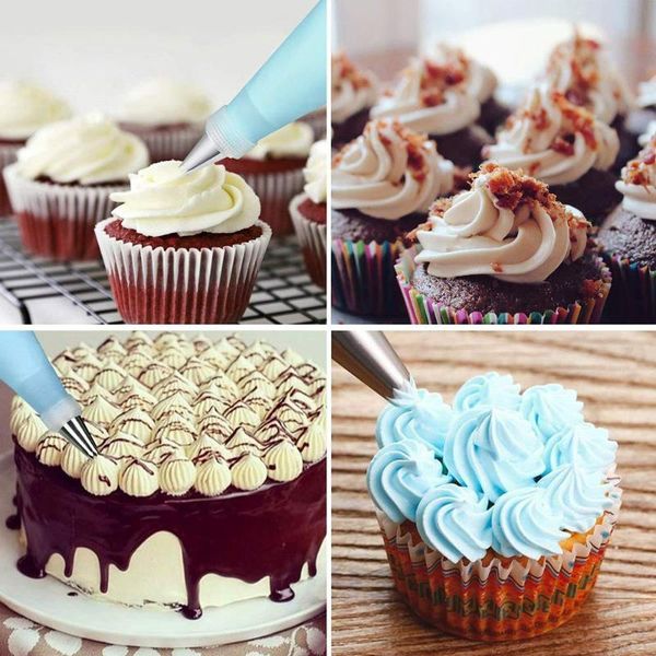 baking & pastry tools reusable icing piping nozzles set bag scraper flower cream tips converter cup diy cupcake decorating
baking & pastry tools reusable icing piping nozzles set bag scraper flower cream tips converter cup diy cupcake decorating