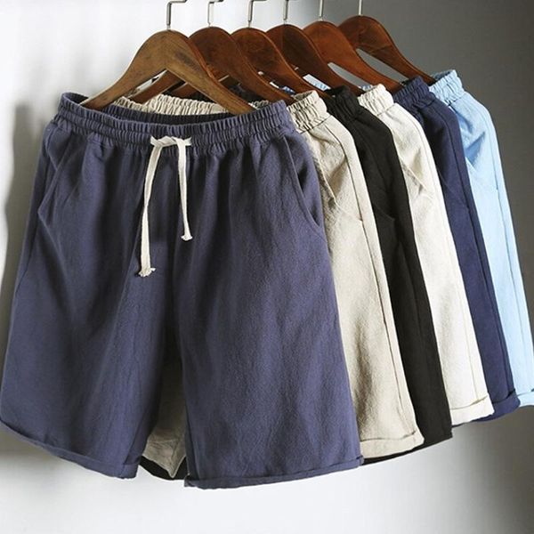 men's shorts droppshiping mens summer cotton linen solid drawstrings waist short pants casual d88, White;black
men's shorts droppshiping mens summer cotton linen solid drawstrings waist short pants casual d88, White;black