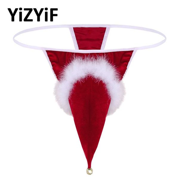 bikini thong underwear men lingerie velvet santa christmas holiday fancy cosplay g-string with small bell men's swimwear
bikini thong underwear men lingerie velvet santa christmas holiday fancy cosplay g-string with small bell men's swimwear