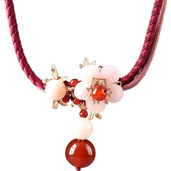xianlan302 retro necklace pendant chain agate pendant tide female clavicle web celebrity brief paragraph sweater chain joker contr, Silver
xianlan302 retro necklace pendant chain agate pendant tide female clavicle web celebrity brief paragraph sweater chain joker contr, Silver