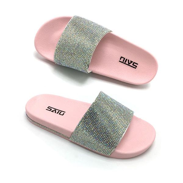 slippers shiny ladies summer home fashion all-match wear rhinestone flat beach shoes women's, Black
slippers shiny ladies summer home fashion all-match wear rhinestone flat beach shoes women's, Black