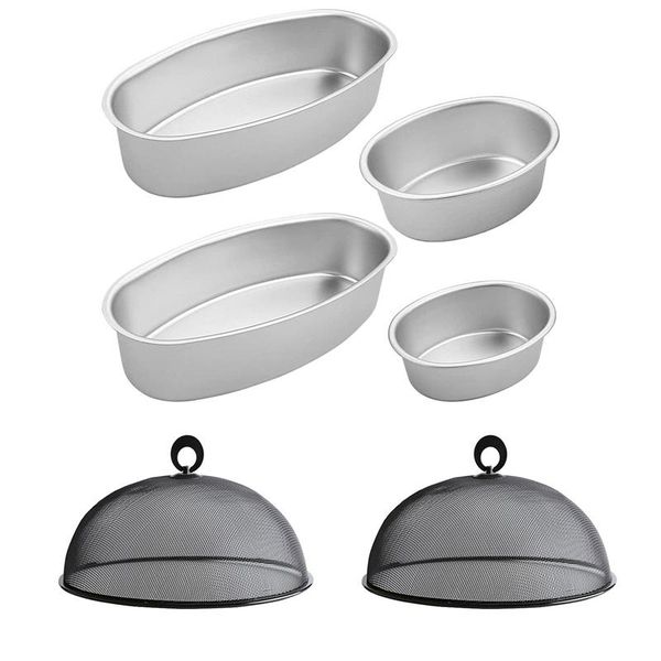 pcs vegetable cover meal table kitchen dust proof & 4x cheesecake pan,oval cake pan mold baking pastry tools
pcs vegetable cover meal table kitchen dust proof & 4x cheesecake pan,oval cake pan mold baking pastry tools