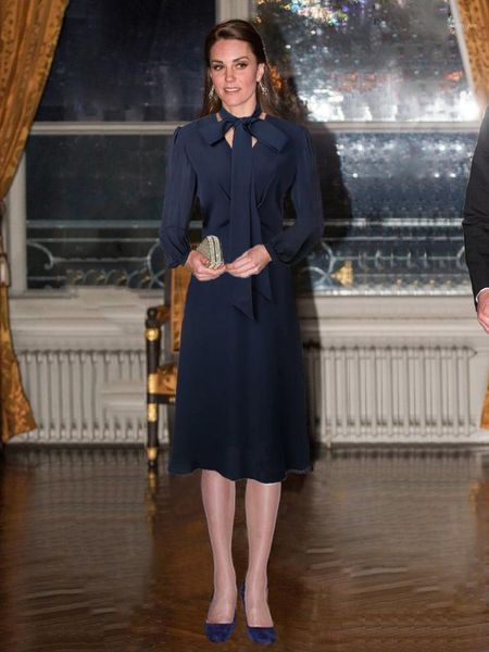 casual dresses kate middleton princess blue women fit and flare dress elegant long sleeve midi with sashes, Black;gray
casual dresses kate middleton princess blue women fit and flare dress elegant long sleeve midi with sashes, Black;gray