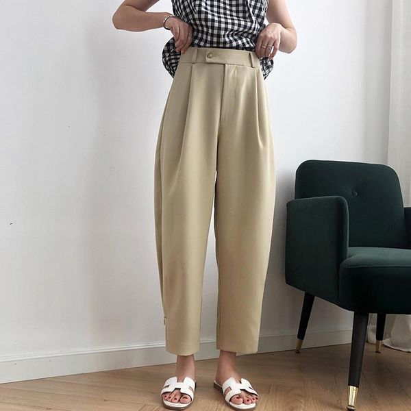 women's pants & capris korean style high waist wide leg straight women loose casual female harajuku solid slacks 2021 autumn fashion, Black;white
women's pants & capris korean style high waist wide leg straight women loose casual female harajuku solid slacks 2021 autumn fashion, Black;white