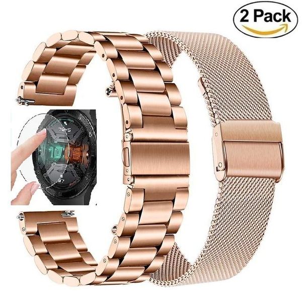 watch bands stainless steel wrist strap for huawei gt 2 46mm 42mm 2e band metal bracelet watchband honor magic 20mm 22mm wristband, Black;brown
watch bands stainless steel wrist strap for huawei gt 2 46mm 42mm 2e band metal bracelet watchband honor magic 20mm 22mm wristband, Black;brown