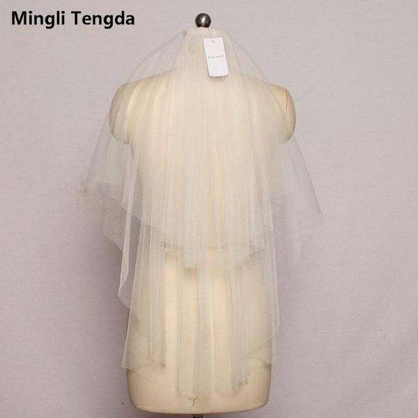 bridal veils mingli tengda elbow length veil short with comb cover wedding two layers cut edge bride accessories, Black
bridal veils mingli tengda elbow length veil short with comb cover wedding two layers cut edge bride accessories, Black