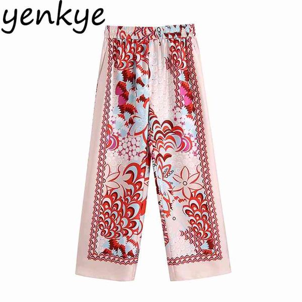 vintage totem floral print casual loose pants women elastic high waist patchwork flowy long trousers pantalones de mujer 210514, Black;white
vintage totem floral print casual loose pants women elastic high waist patchwork flowy long trousers pantalones de mujer 210514, Black;white