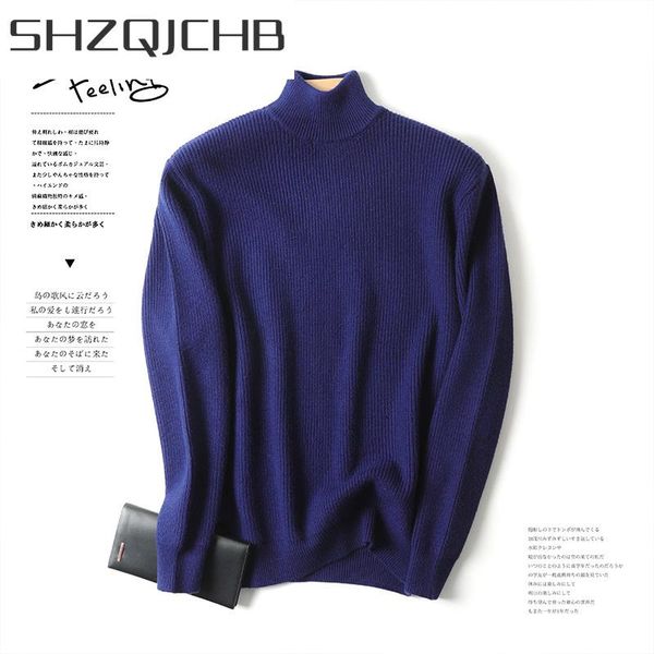 men's sweaters shzq 2021 sweater korean style turtleneck men long sleeve knitted warm autumn winter mens clothes pull homme 504, White;black
men's sweaters shzq 2021 sweater korean style turtleneck men long sleeve knitted warm autumn winter mens clothes pull homme 504, White;black