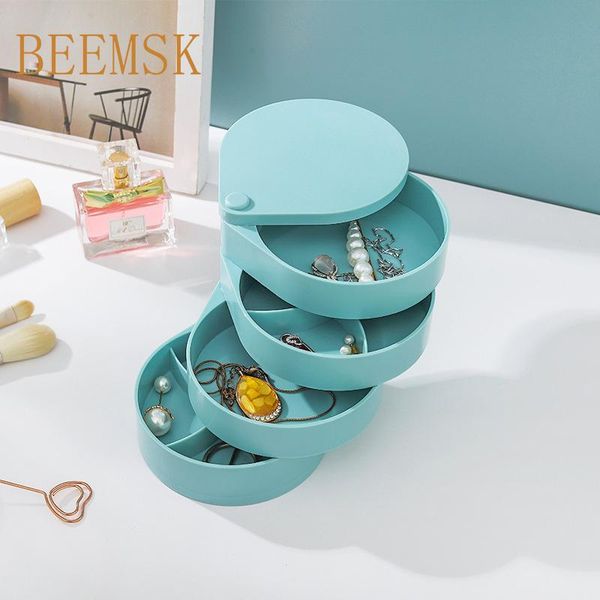 storage bottles & jars beemsk rotating jewelry rack box necklace ear-stud earrings european multilayer
storage bottles & jars beemsk rotating jewelry rack box necklace ear-stud earrings european multilayer